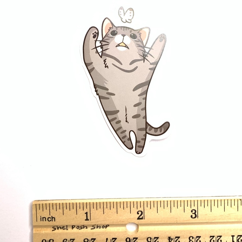 Cat Vinyl Sticker - Picture 2 of 2